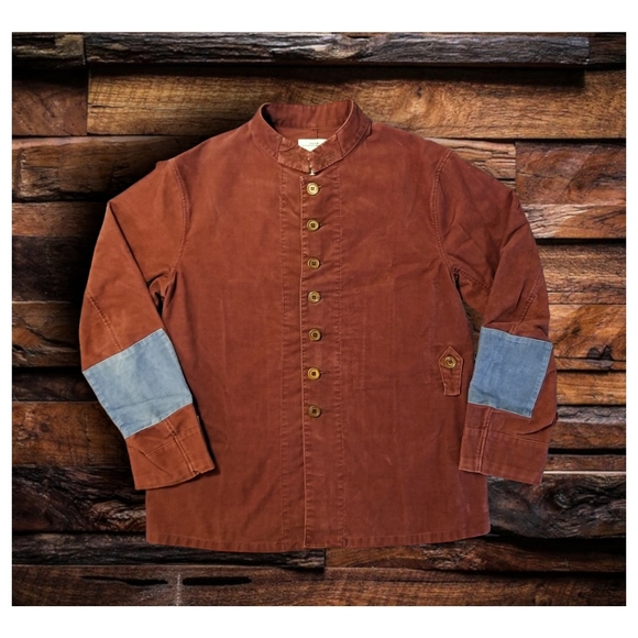 Visvim Other - VISVIM COTTON/ LINEN BLEND CORDUROY WORK JACKET- MEN'S SIZE 3 MEDIUM- JAPAN SIZE